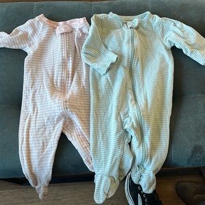 Lake & Carter - Two Way Zipper Pajama Bundle  - 3 M